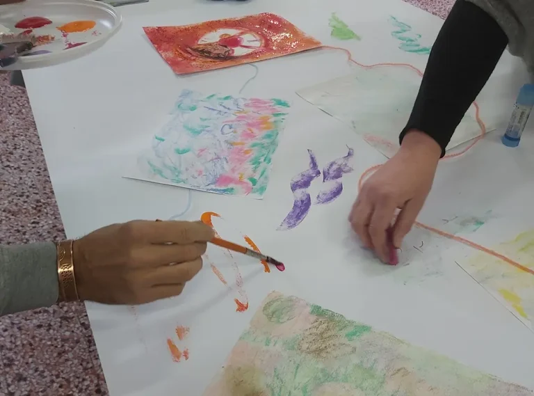 Momento della messa in forma, in un contesto di gruppo, dove vivo il mio spazio, nel rispetto di quello dell'altro.