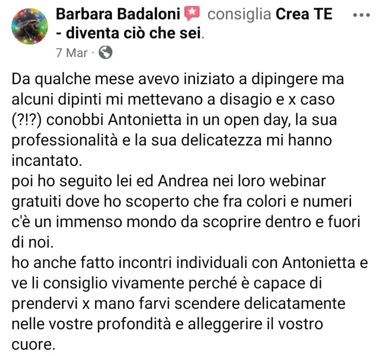 BARBARA BALDONI x me e x webinar