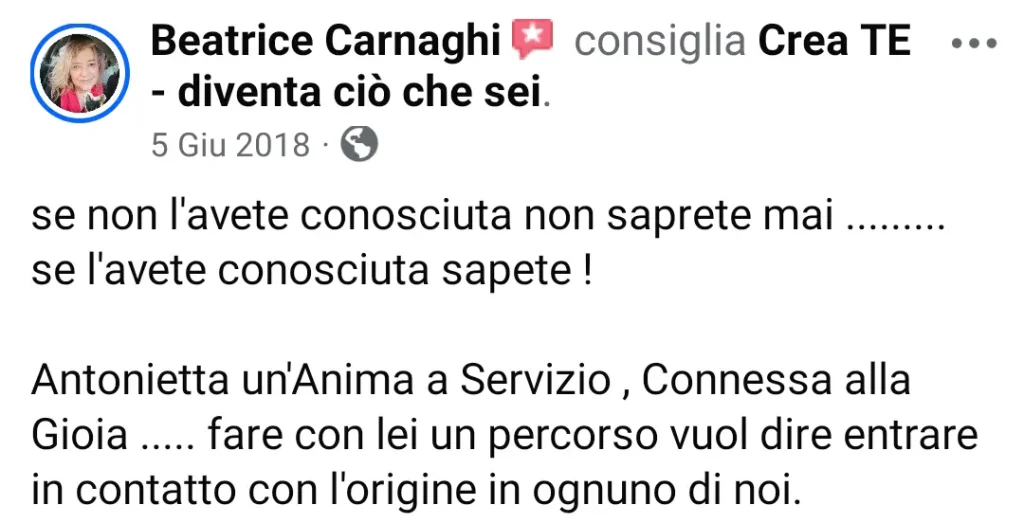 BEATRICE CARNAGHI x me