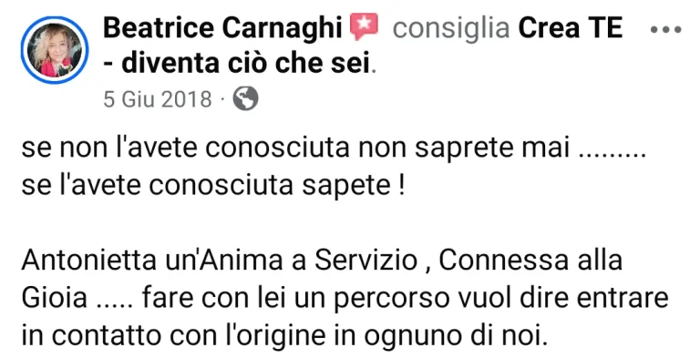 BEATRICE CARNAGHI x me